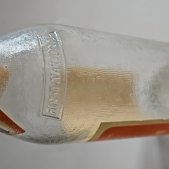 Vintage Orange soda bottle Finast Hartford Connecticut original Pop bottle 1pt - Picture 3 of 8